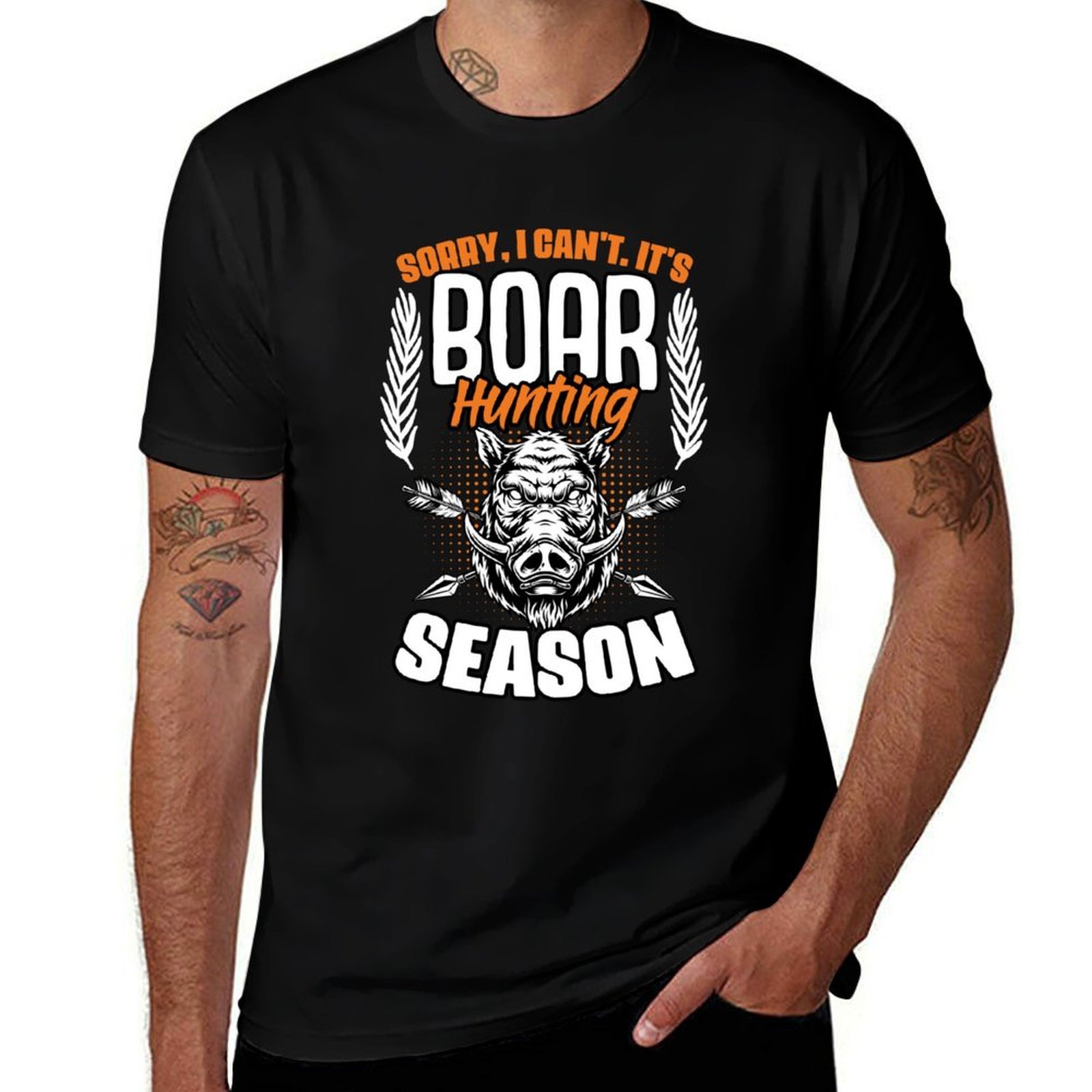 Wildman Hunting & Outdoor - Maaf Saya Tidak Bisa, Kaos Lucu