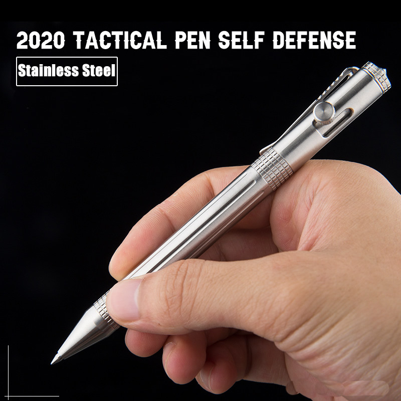 Tactical Pen Tool - Pena Taktis Baja Anti Karat Pertahanan