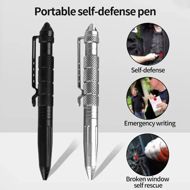 Tactical Pen Tool - Pena Taktis Multifungsi Pemecah Kaca Baja