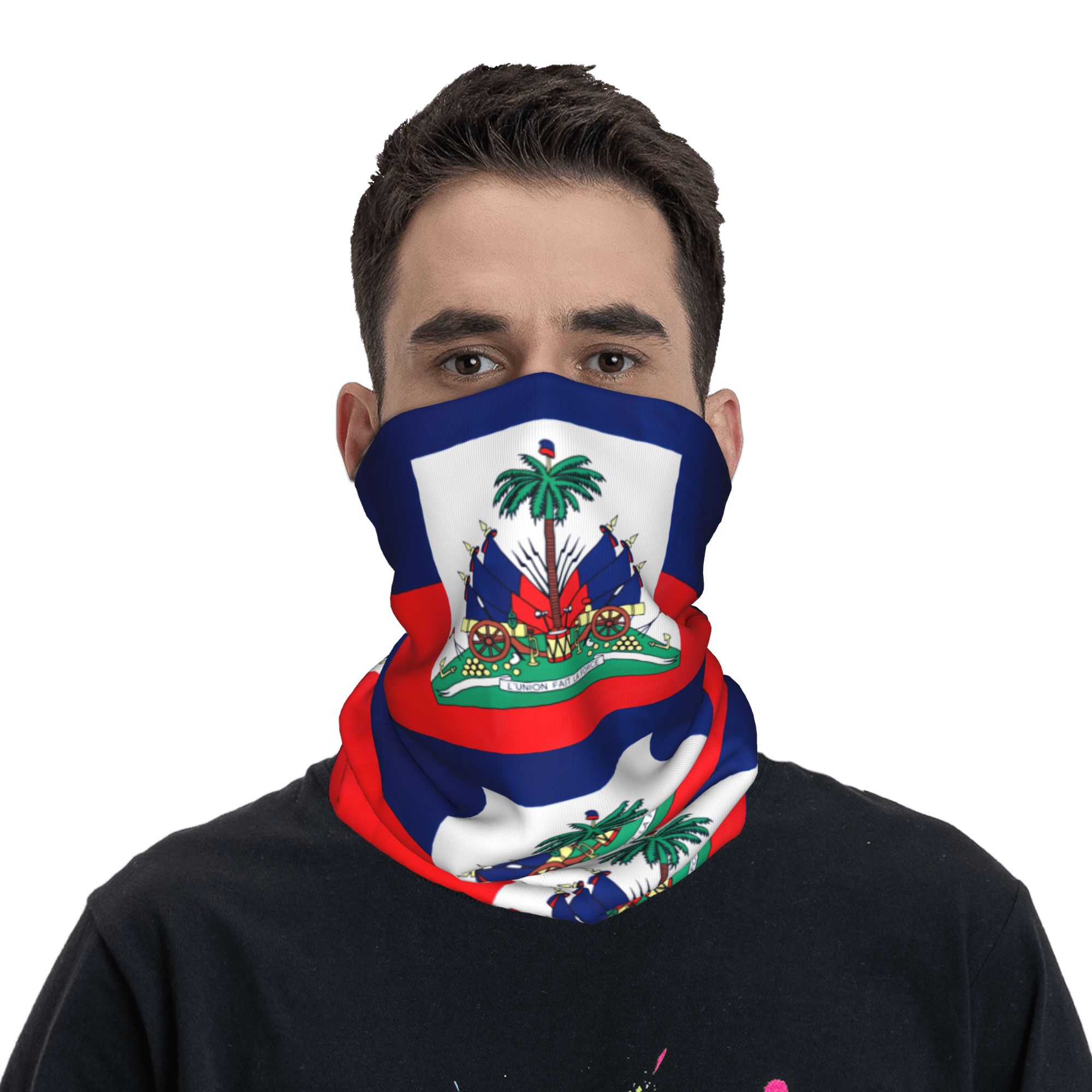 Outdoor Hunting Prints - Masker Balaclava Olahraga Luar Ruangan Bendera