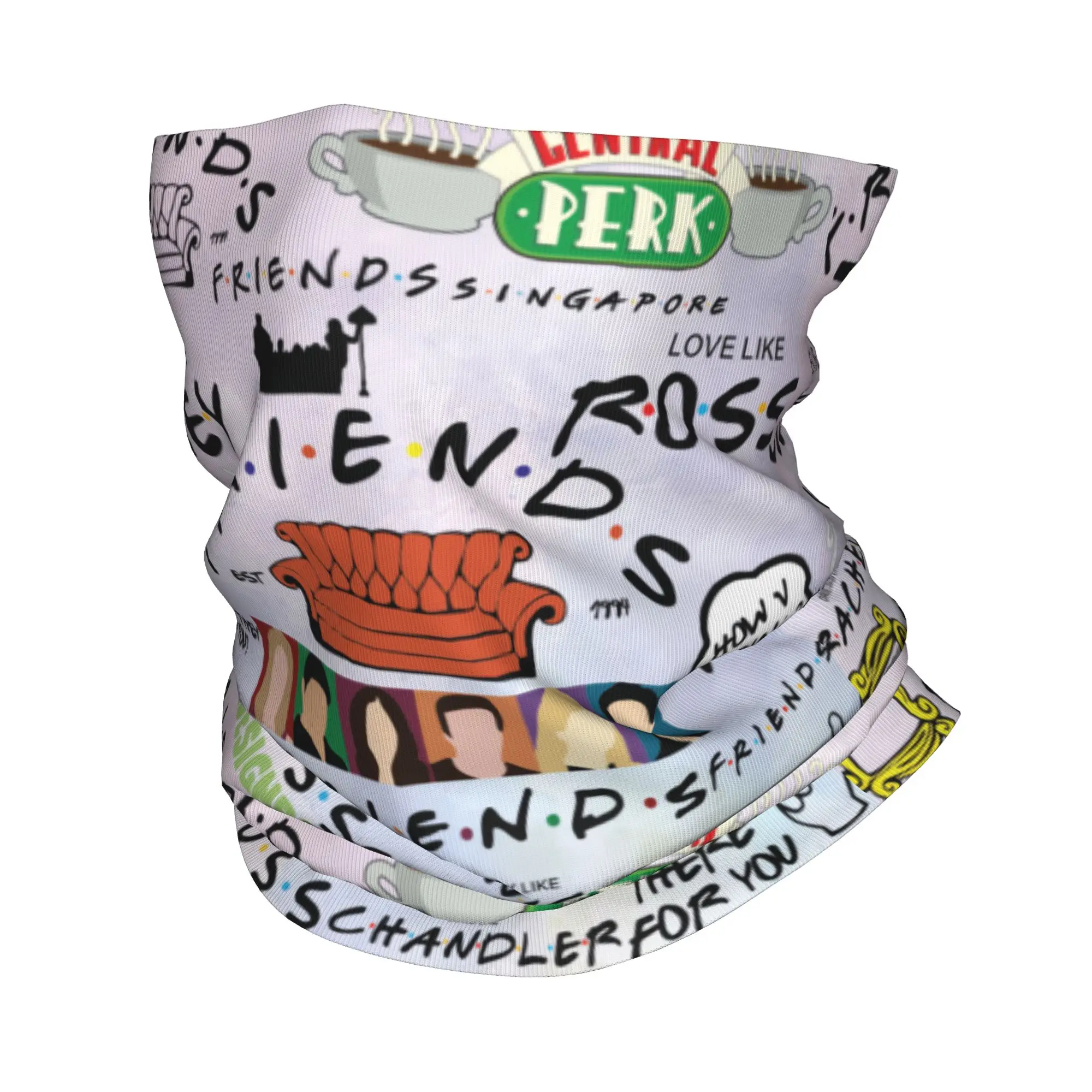 Outdoor Hunting Tv Shows - Bandana Collage Funny Friends untuk Ski,