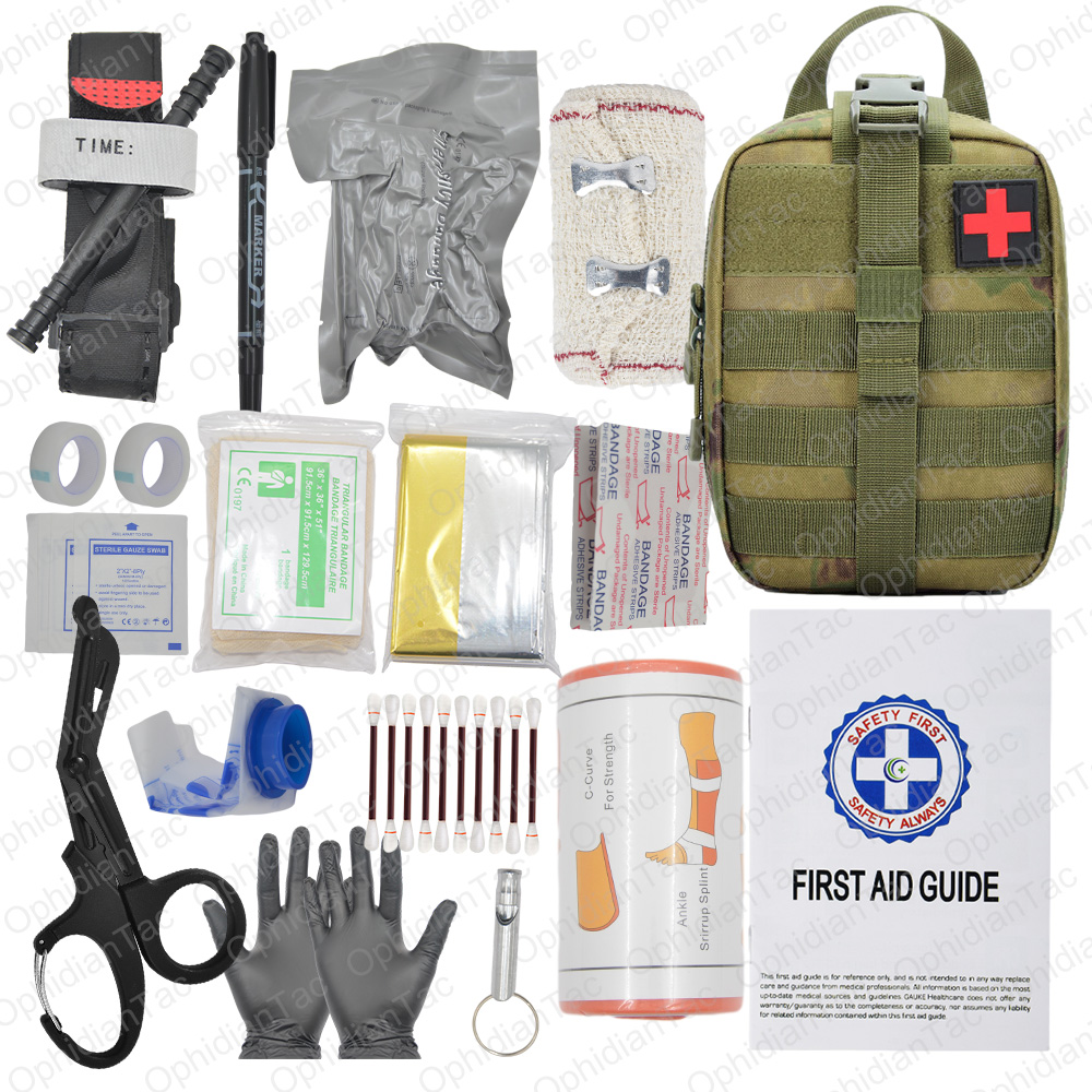 Hunting Camp Outdoor Supplies - 17 buah peralatan darurat Kemah luar