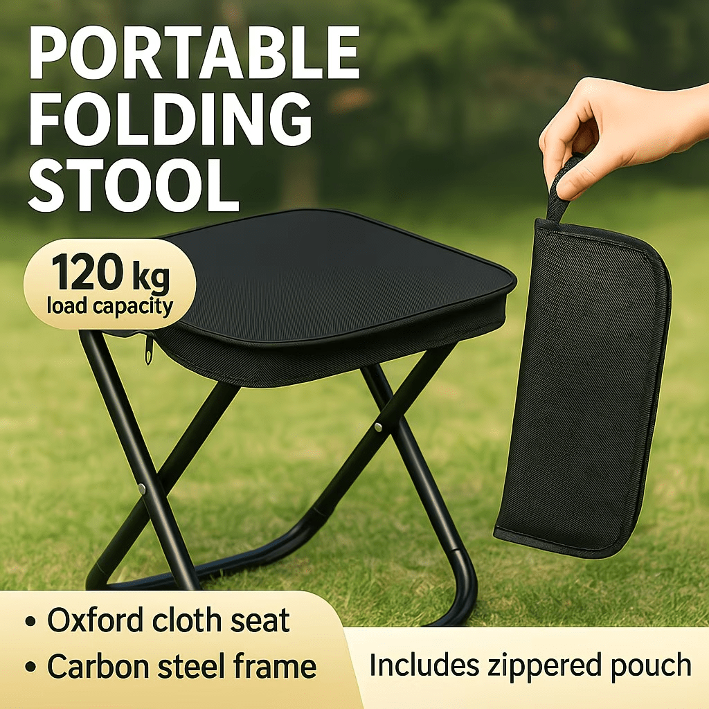 Outdoor Hunting Chair - [Kursi Lipat Portabel] Rangka Ringan dan