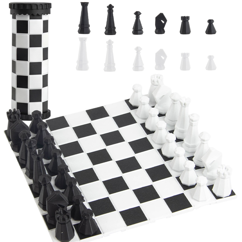 Outdoor Hunting Toys - Set Permainan Catur Portabel 2 In