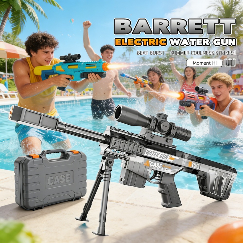 Outdoor Hunting Toys - Mainan Pistol Air Sniper Otomatis Elektrik