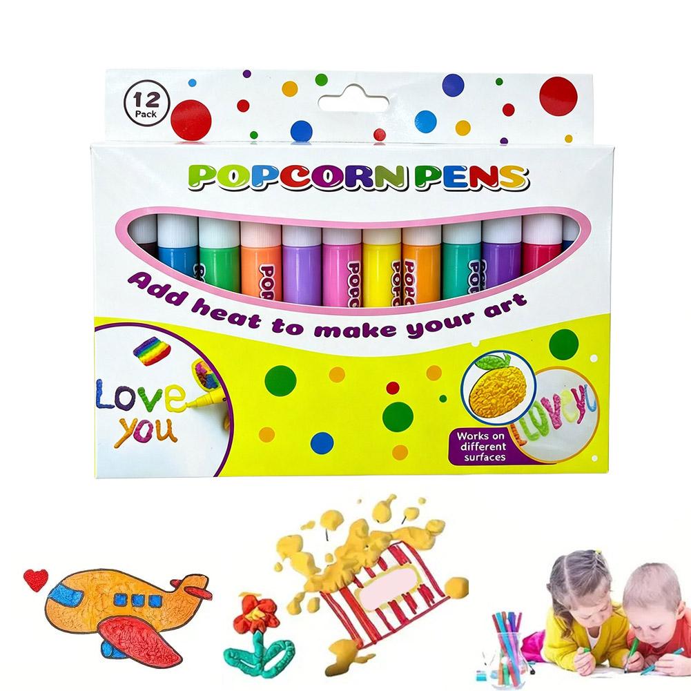 Tactical Pen Tool - 6/12pcs/set Pena Popcorn Eksotis Baru Pena