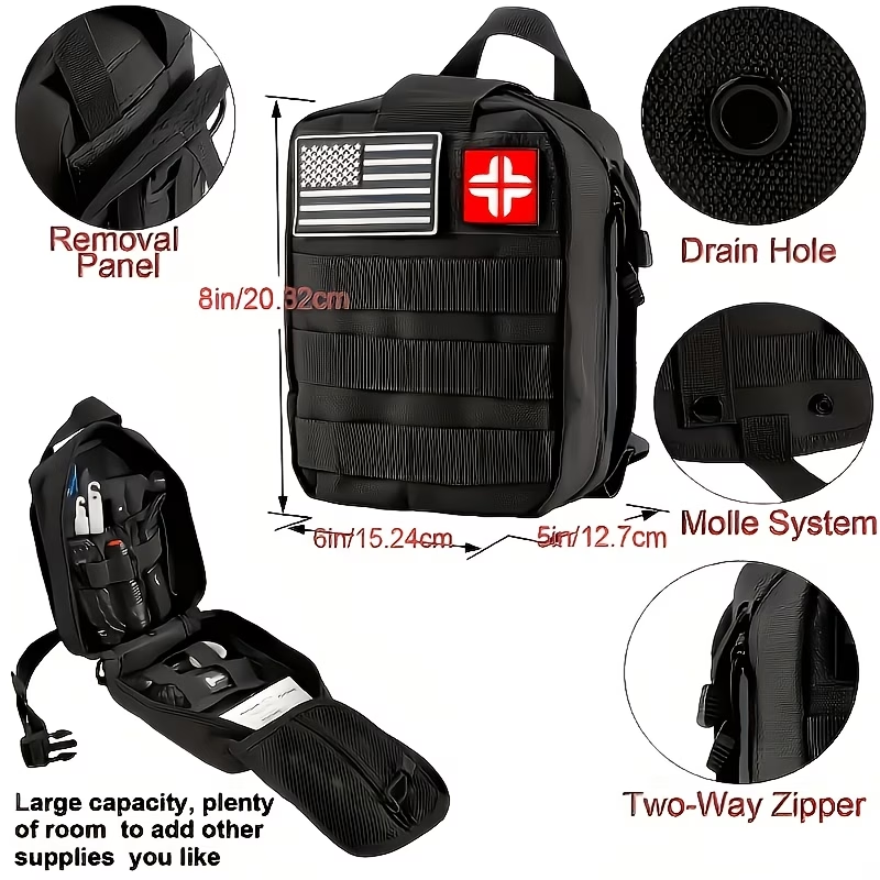Ransel Alat Multifungsi Perlen - Hunting Camp Outdoor Supplies ulasan dan harga