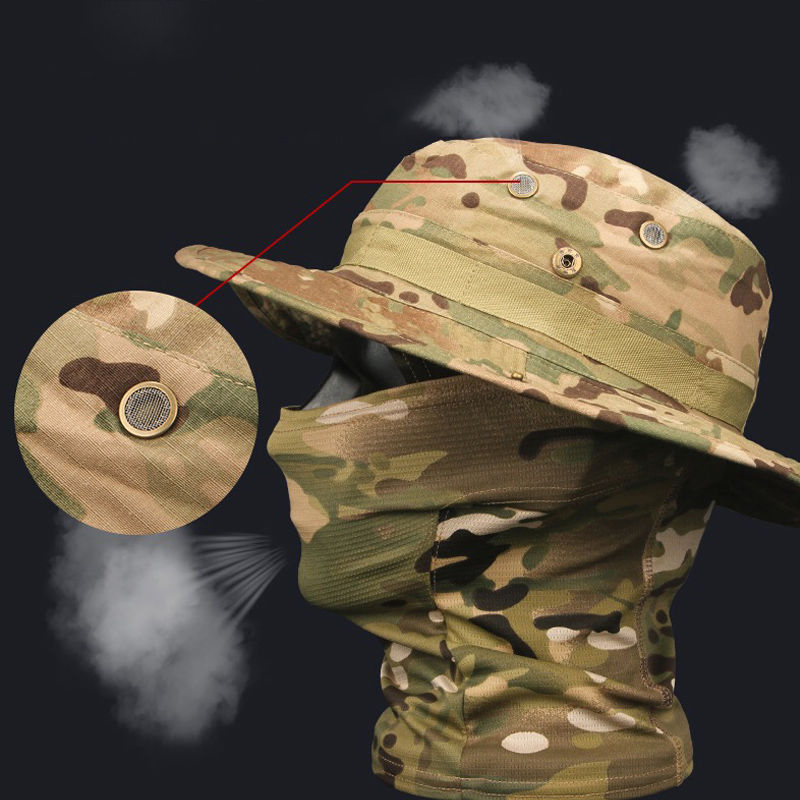 Topi Kamuflase Boonie, topi Ba - Outdoor Hunting Prints ulasan dan harga