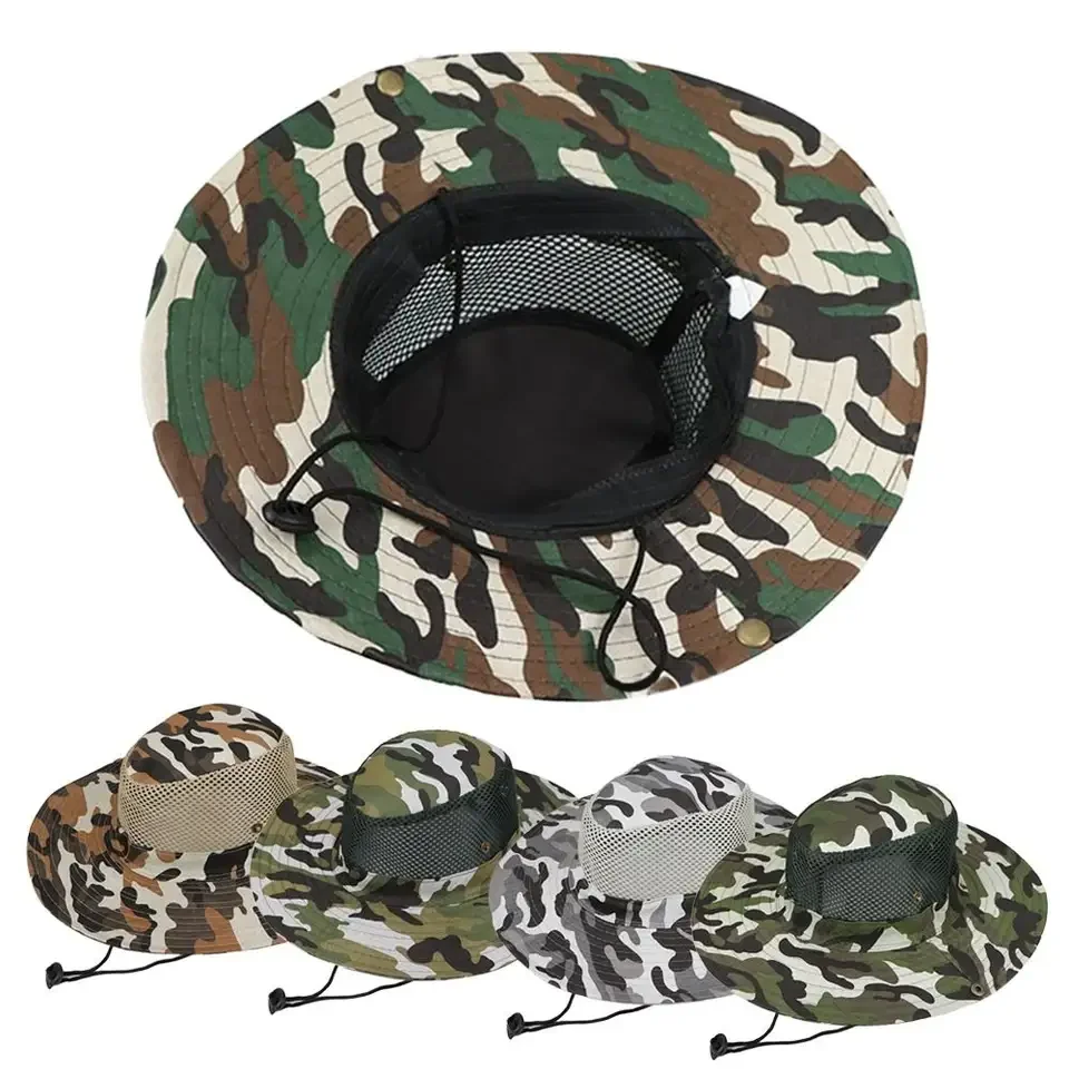 Topi Ember Jaring Kamuflase To - Outdoor Hunting Prints ulasan dan harga