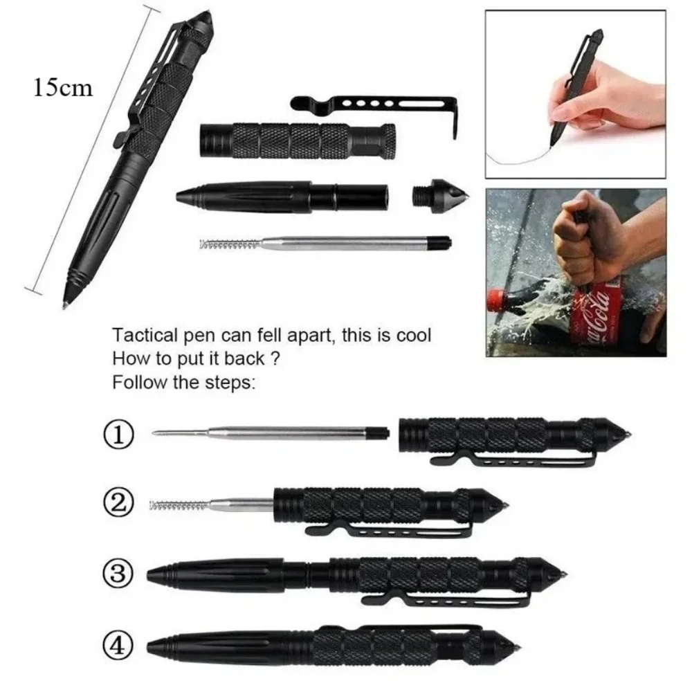 Pena Taktis Multifungsi Baja T - Tactical Pen Tool ulasan dan harga