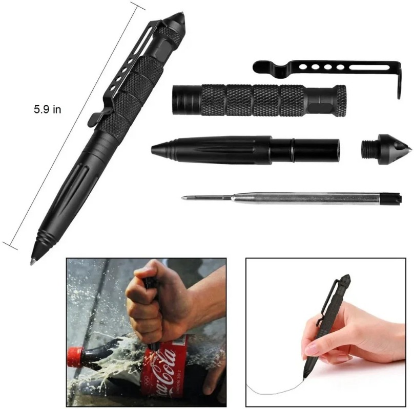 Pena Taktis Militer Paduan Alu - Tactical Pen Tool ulasan dan harga