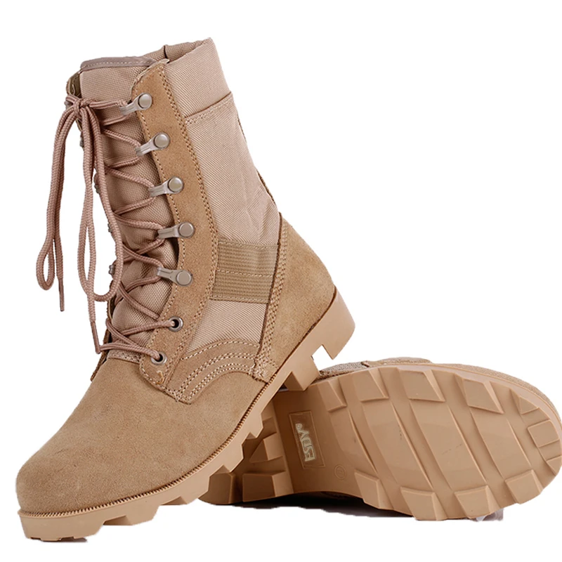 Sepatu bot latihan tempur pria - Hunting And Camping In Jungle ulasan dan harga