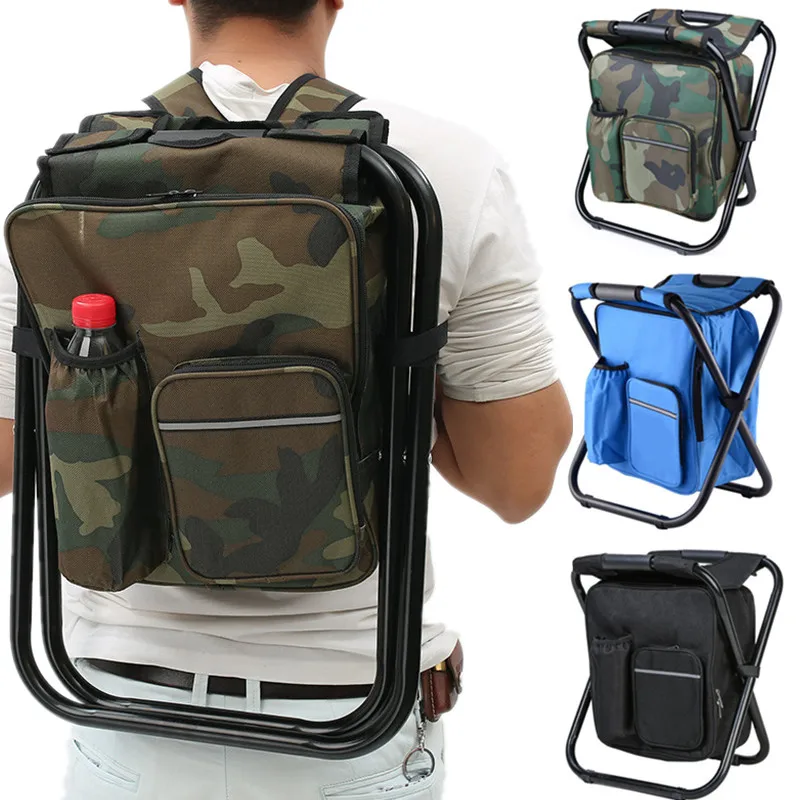 Tas Kursi Pancing Lipat 2 In 1 - Outdoor Hunting Chair ulasan dan harga