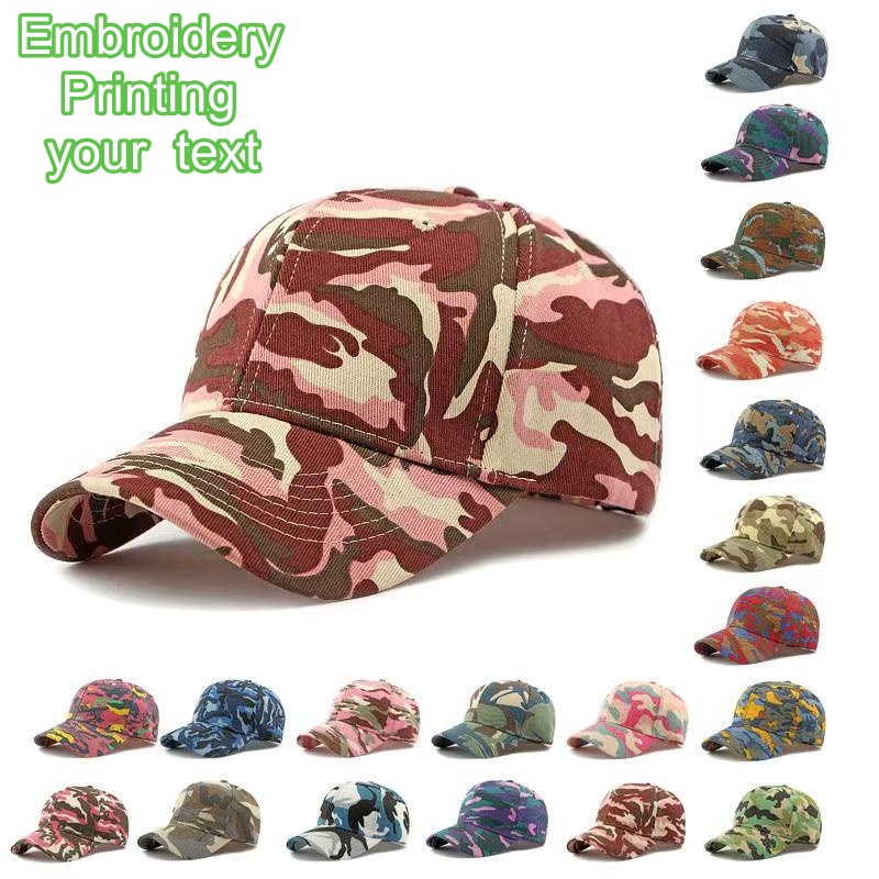 Topi Bisbol Kamuflase Unisex y - Outdoor Hunting Logo ulasan dan harga