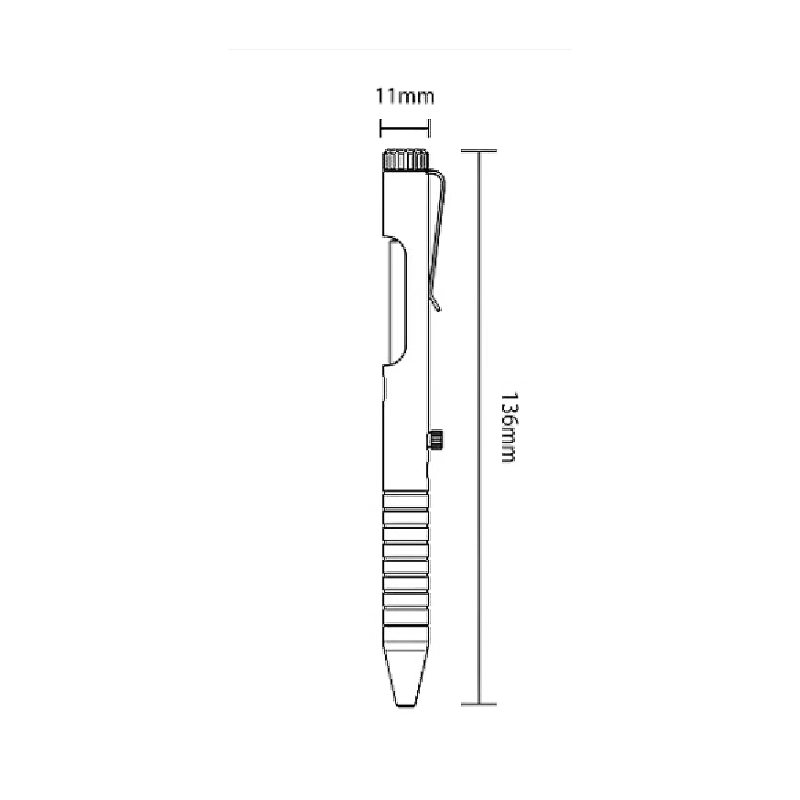 Alat pertahanan diri logam cam - Tactical Pen Tool ulasan dan harga