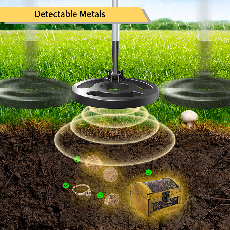 MD3002 Detektor Logam Bawah Ta - Outdoor Hunting Toys ulasan dan harga