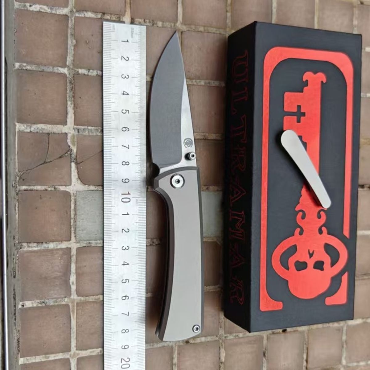 Pisau Lipat Baru Chaves RCK9 U - Outdoor Hunting Logo ulasan dan harga