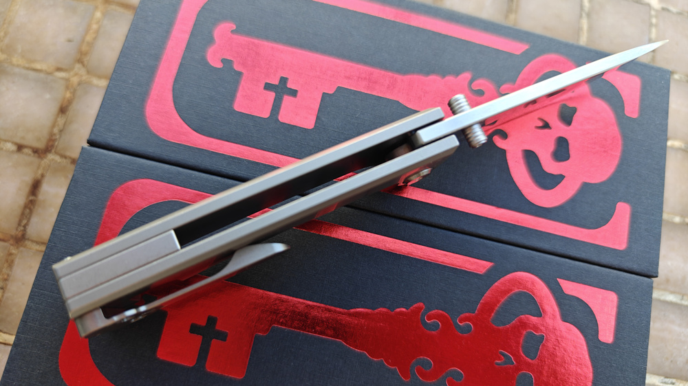 Pisau Lipat Baru Chaves RCK9 U - Outdoor Hunting Logo ulasan dan harga
