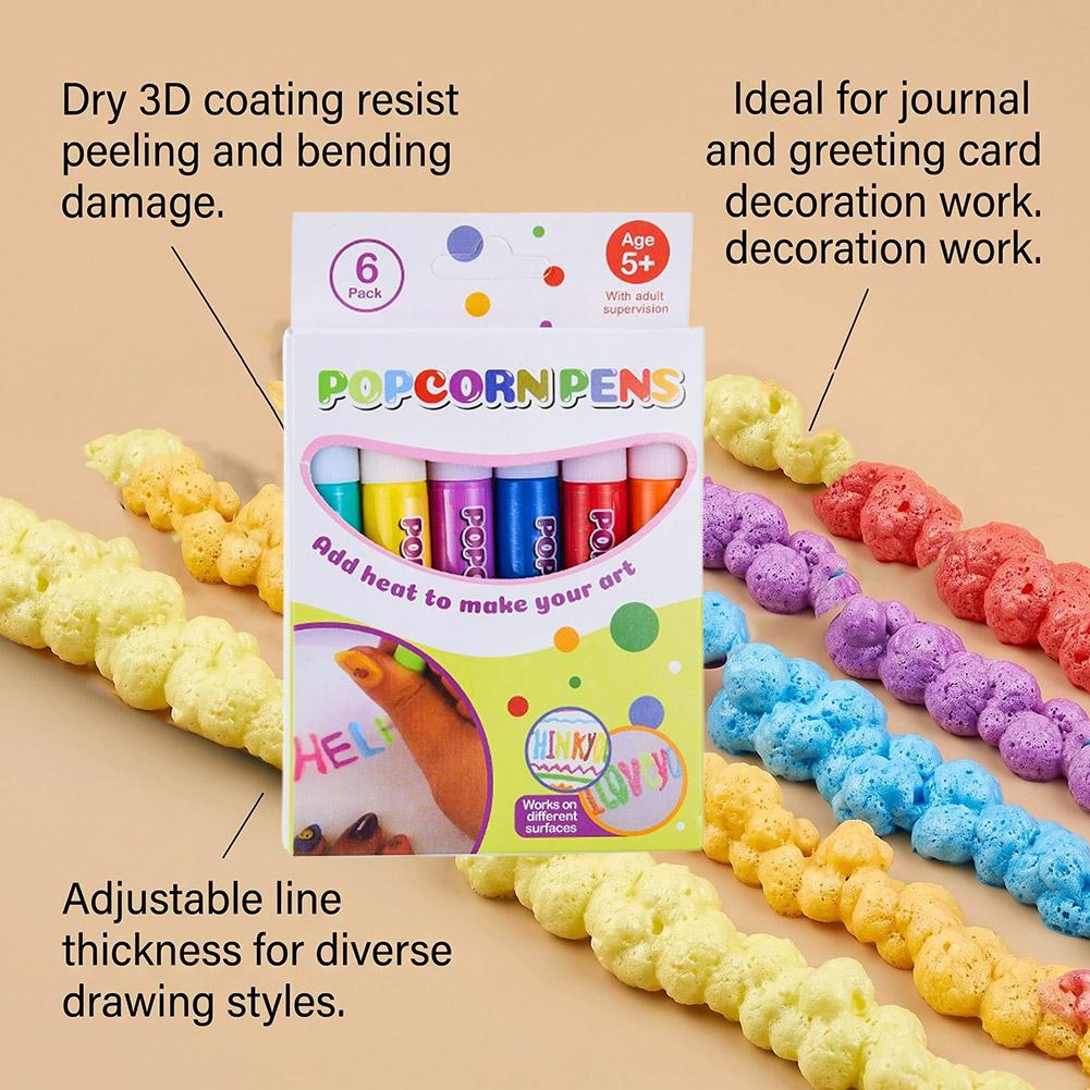 6/12pcs/set Pena Popcorn Eksot - Tactical Pen Tool ulasan dan harga