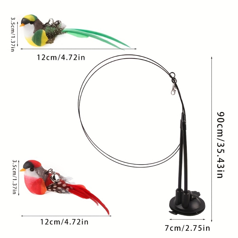 Tongkat Interaktif untuk Kucin - Outdoor Hunting Toys ulasan dan harga